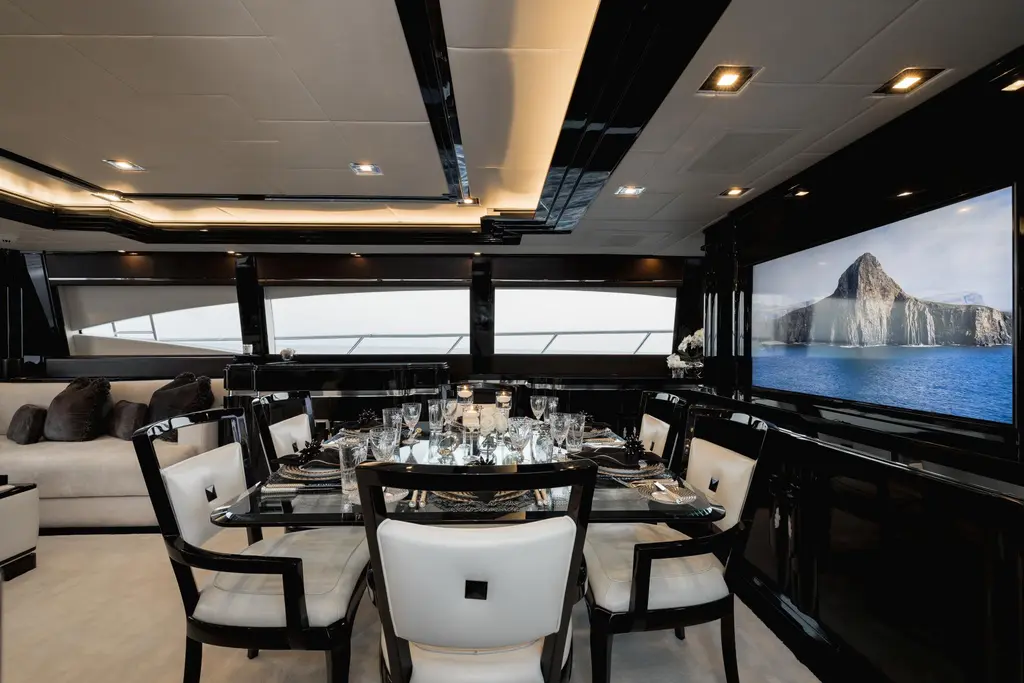 CANVAS 2008 Mangusta 108 Yacht For Sale in Antibes CANVAS 2008 Mangusta 108 Yacht For Sale in Antibes
