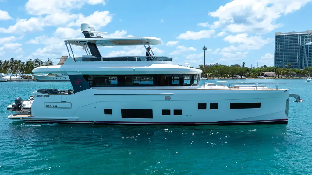 Sand Bar 2018 Sirena 64 Yacht For Sale in North Miami Beach FL Sand Bar 2018 Sirena 64 Yacht For Sale in North Miami Beach FL
