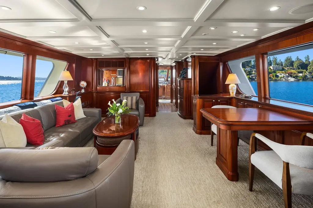 JADE PANAMA 2001 Flush Deck Yacht For Sale in Bellevue WA JADE PANAMA 2001 Flush Deck Yacht For Sale in Bellevue WA