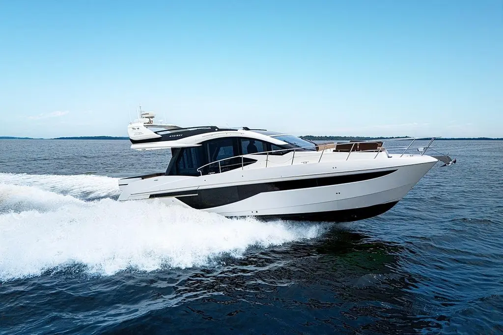 American Pride 2023 Galeon 470 Sky Yacht For Sale in Fort Lauderdale FL American Pride 2023 Galeon 470 Sky Yacht For Sale in Fort Lauderdale FL