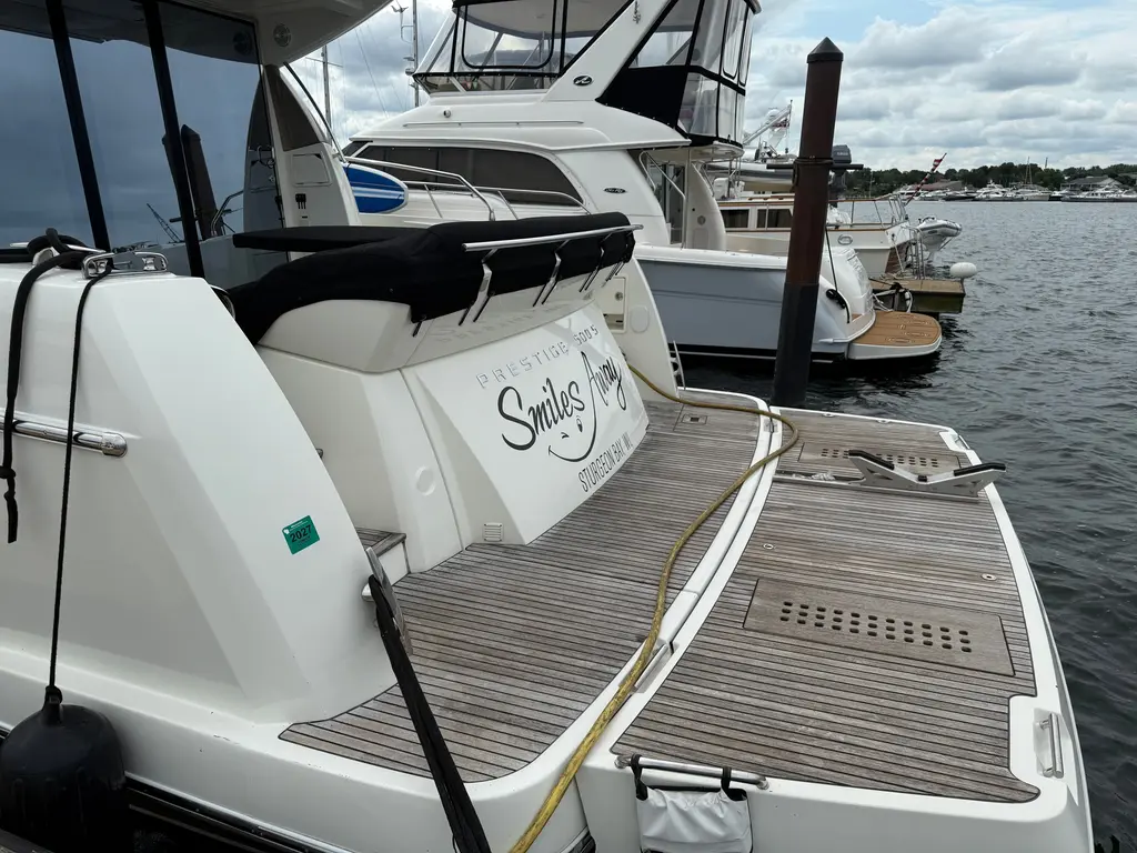 Smiles Away 2018 Prestige 500S Yacht For Sale in Sturgeon Bay WI Smiles Away 2018 Prestige 500S Yacht For Sale in Sturgeon Bay WI