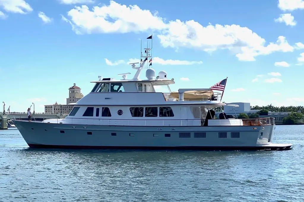 SEA BOLD 2003 NEB New England Boatworks Enclosed Raised Pilothouse Yacht For Sale in Palm Beach FL