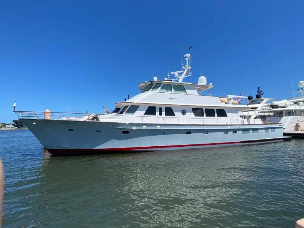 SEA BOLD 2003 NEB New England Boatworks Enclosed Raised Pilothouse Yacht For Sale in Palm Beach FL