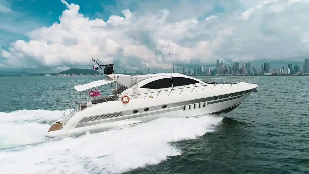 QUERENCIA 2004 Mangusta 72 Hardtop Yacht For Sale in Panama City QUERENCIA 2004 Mangusta 72 Hardtop Yacht For Sale in Panama City