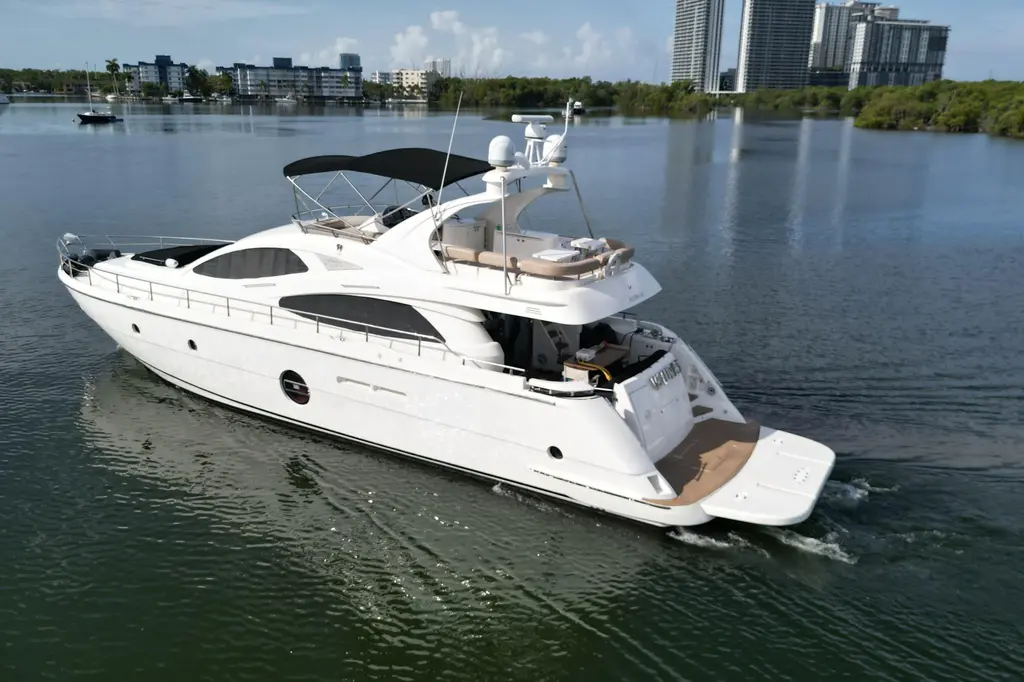 Voluptas 2006 Aicon Yachts 64 Yacht For Sale in Aventura FL