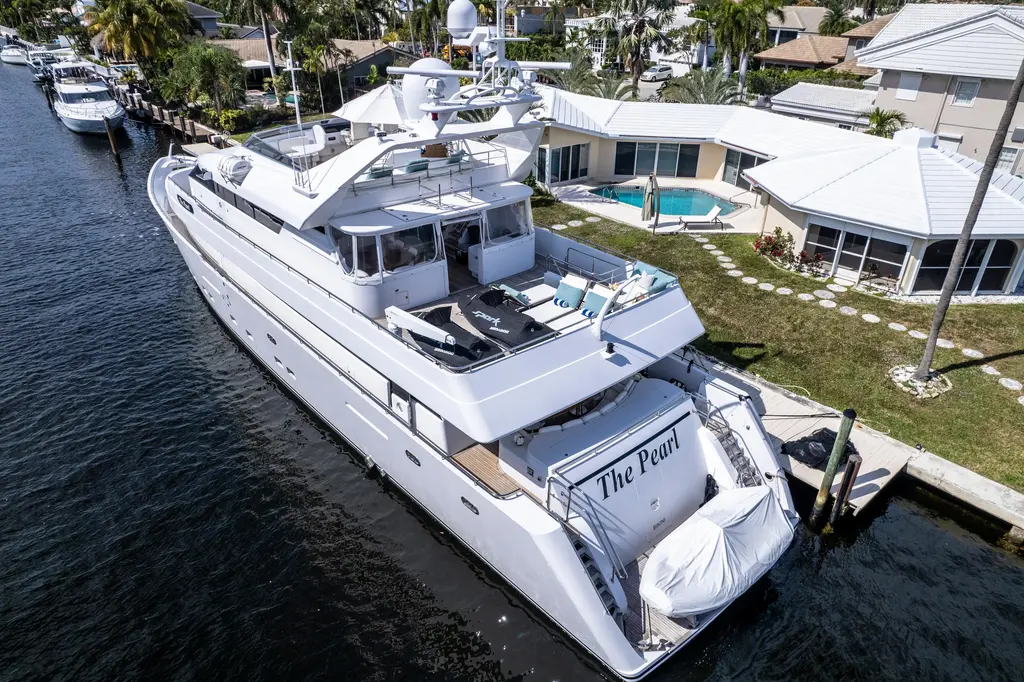 THE PEARL 1998 Intermarine 118 Yacht For Sale in Fort Lauderdale FL THE PEARL 1998 Intermarine 118 Yacht For Sale in Fort Lauderdale FL