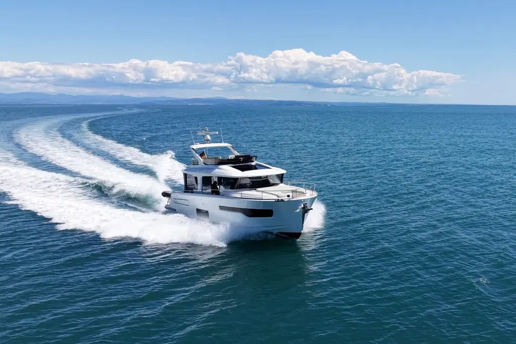 GBTT Ex Lennartz 2025 Nimbus 495 Flybridge Yacht For Sale in Lignano Sabbiadoro IT-UD GBTT Ex Lennartz 2025 Nimbus 495 Flybridge Yacht For Sale in Lignano Sabbiadoro IT-UD