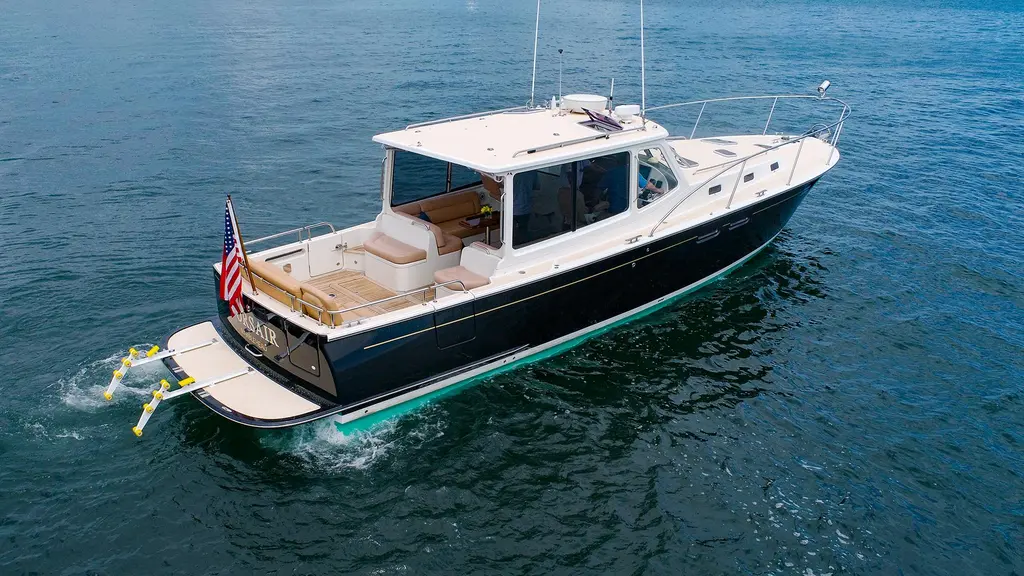 CORSAIR 2012 MJM Yachts 40z Downeast Yacht For Sale in Marblehead MA CORSAIR 2012 MJM Yachts 40z Downeast Yacht For Sale in Marblehead MA