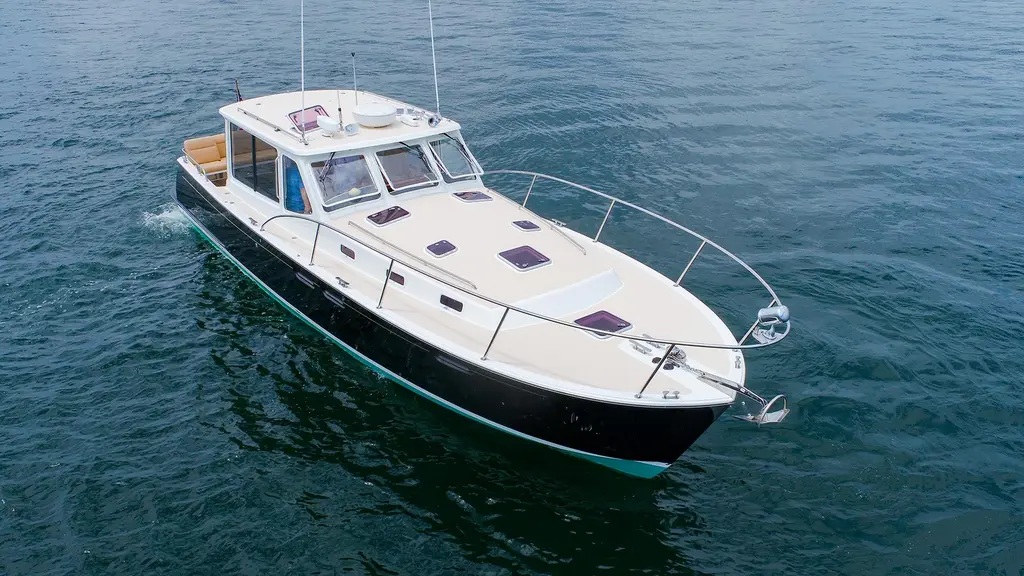 CORSAIR 2012 MJM Yachts 40z Downeast Yacht For Sale in Marblehead MA CORSAIR 2012 MJM Yachts 40z Downeast Yacht For Sale in Marblehead MA
