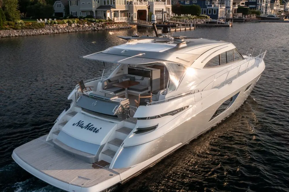 NaMari 2022 Riviera 6000 Sport Yacht Platinum Edition Yacht For Sale in Petoskey MI NaMari 2022 Riviera 6000 Sport Yacht Platinum Edition Yacht For Sale in Petoskey MI