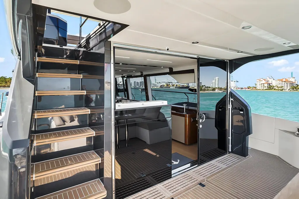 Raw Wave 2021 Fairline Squadron 68 Yacht For Sale in Miami Beach FL Raw Wave 2021 Fairline Squadron 68 Yacht For Sale in Miami Beach FL