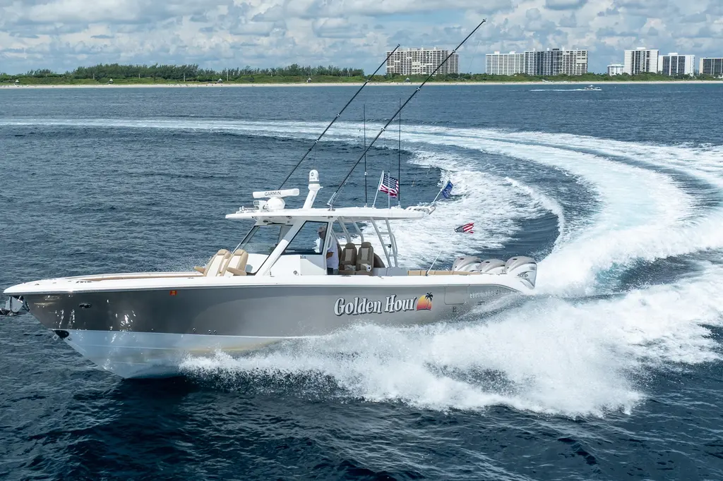 Golden Hour 2021 Everglades 395 Center Console Yacht For Sale in Boca Raton FL Golden Hour 2021 Everglades 395 Center Console Yacht For Sale in Boca Raton FL
