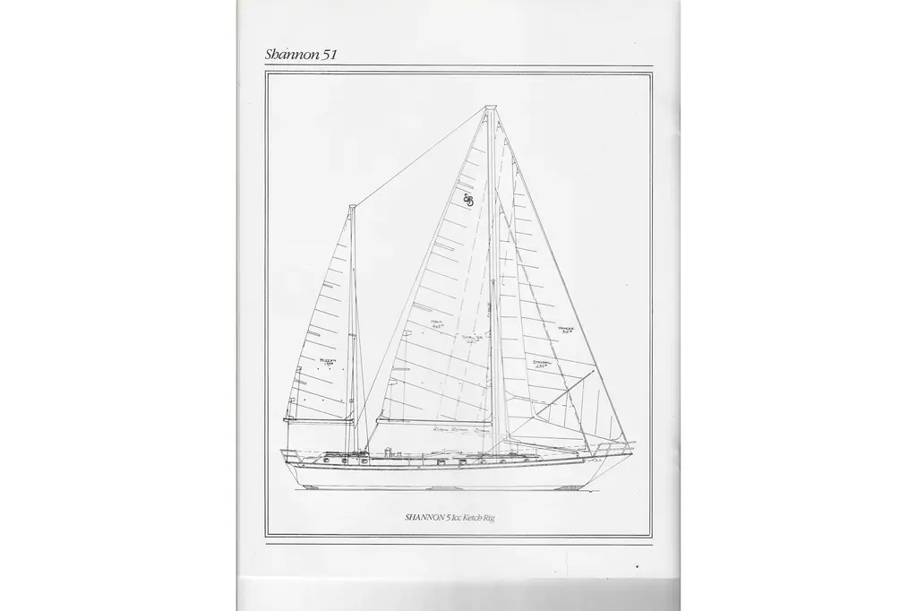 Shamrock 1984 Shannon 51' Center cockpit Yacht For Sale in Tiverton RI Shamrock 1984 Shannon 51' Center cockpit Yacht For Sale in Tiverton RI