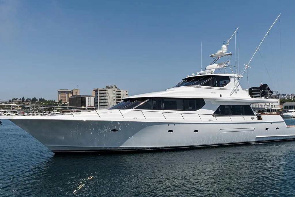 Fan Tail 2003 West Bay Sonship Yacht For Sale in Newport Beach CA Fan Tail 2003 West Bay Sonship Yacht For Sale in Newport Beach CA
