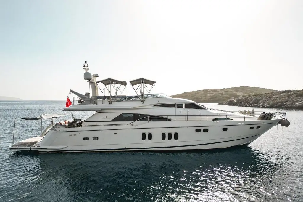 2004 fairline squadron 74 g ouml cek for sale