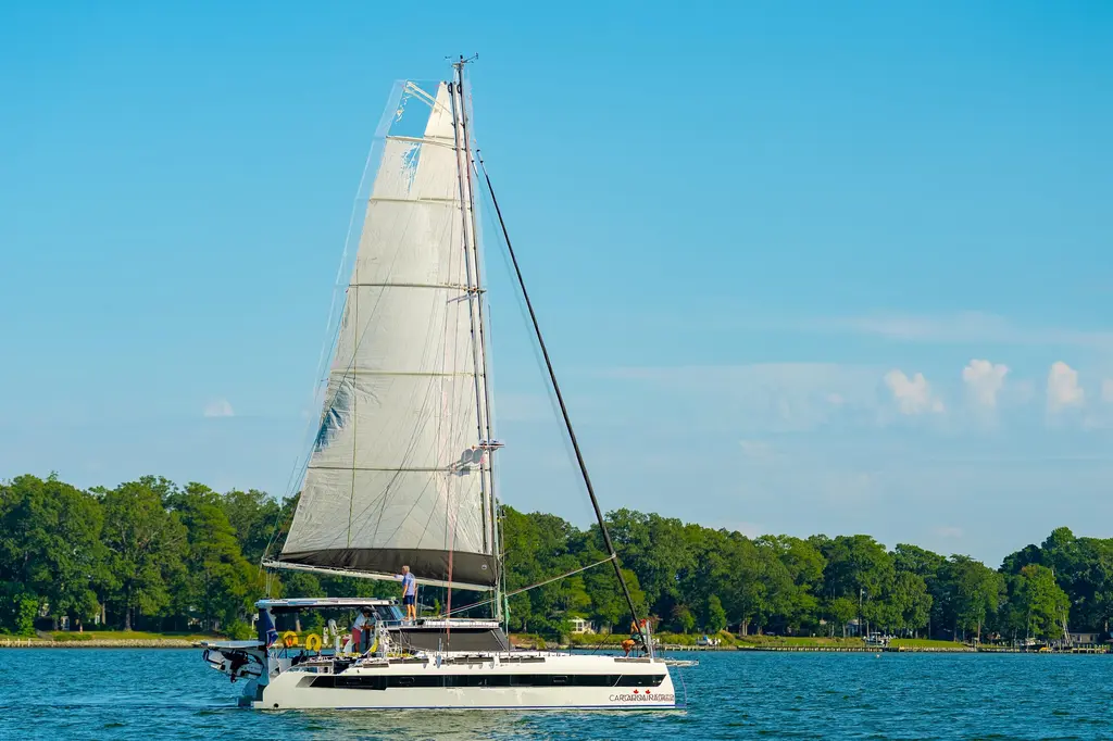 Carolina Red 2024 460 Hybrid Yacht For Sale in Charleston SC Carolina Red 2024 460 Hybrid Yacht For Sale in Charleston SC
