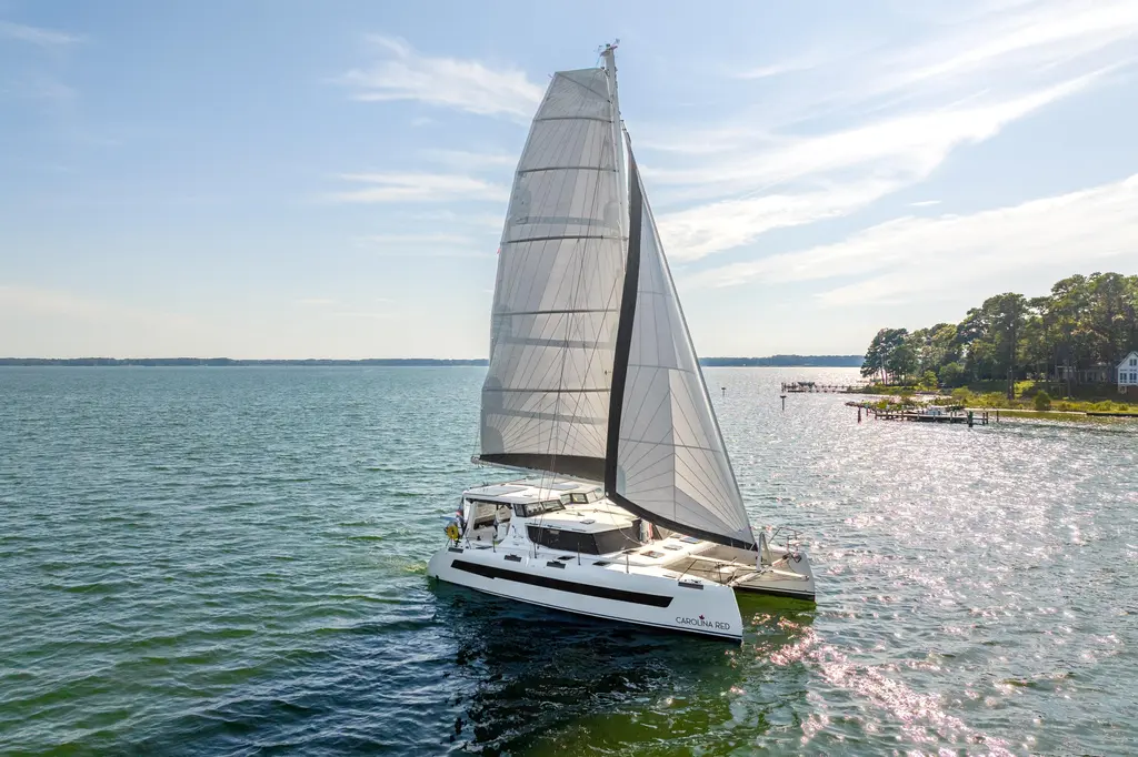 Carolina Red 2024 460 Hybrid Yacht For Sale in Charleston SC Carolina Red 2024 460 Hybrid Yacht For Sale in Charleston SC