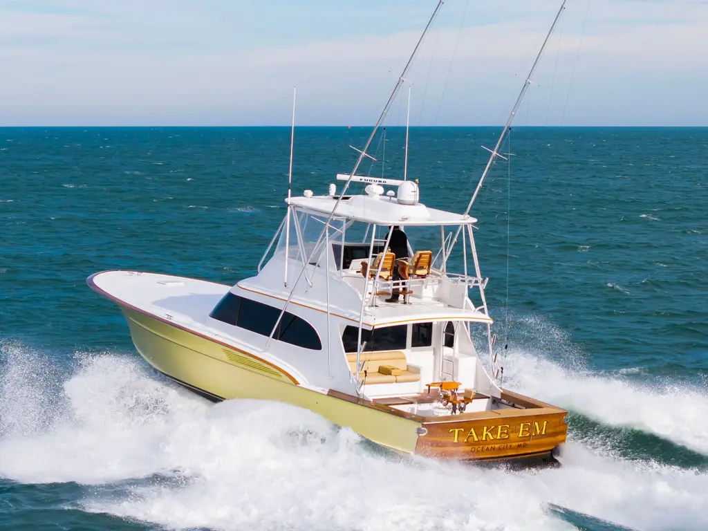 Take Em 2014 Scarborough 60 Sportfish Yacht For Sale in Hampton VA Take Em 2014 Scarborough 60 Sportfish Yacht For Sale in Hampton VA