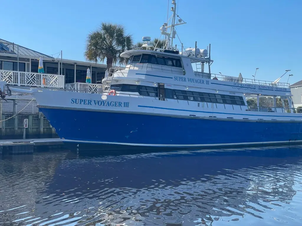 Super Voyager III 1972 Swiftships Commercial Passenger Yacht For Sale in North Myrtle Beach SC Super Voyager III 1972 Swiftships Commercial Passenger Yacht For Sale in North Myrtle Beach SC