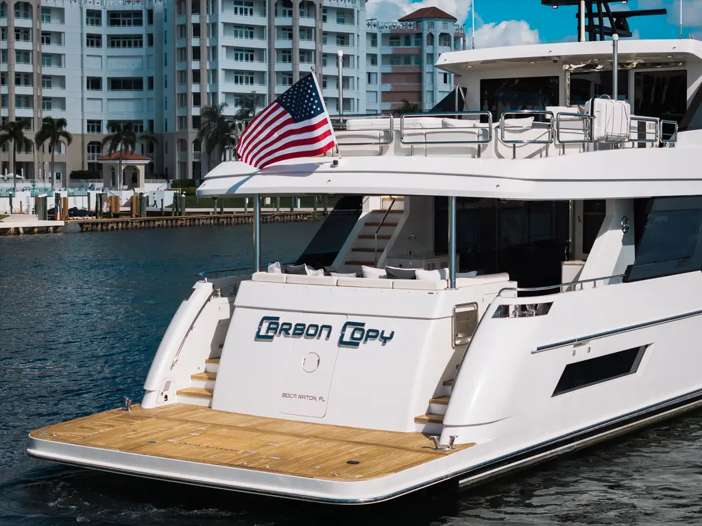 Carbon Copy 2022 Ocean Alexander 32L Yacht For Sale in Boca Raton FL Carbon Copy 2022 Ocean Alexander 32L Yacht For Sale in Boca Raton FL