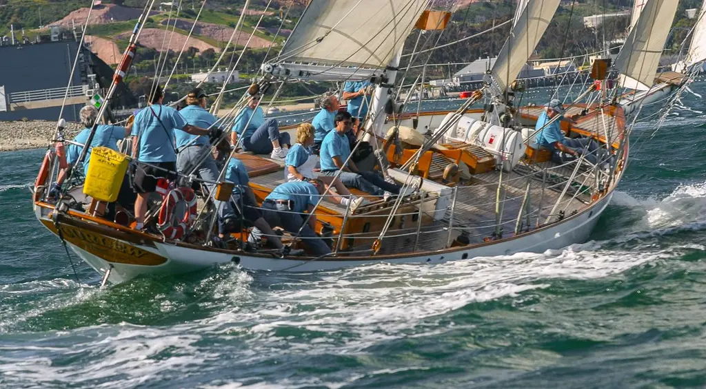 CURLEW 1926 Custom Staysail Schooner Yacht For Sale in Dana Point CA
