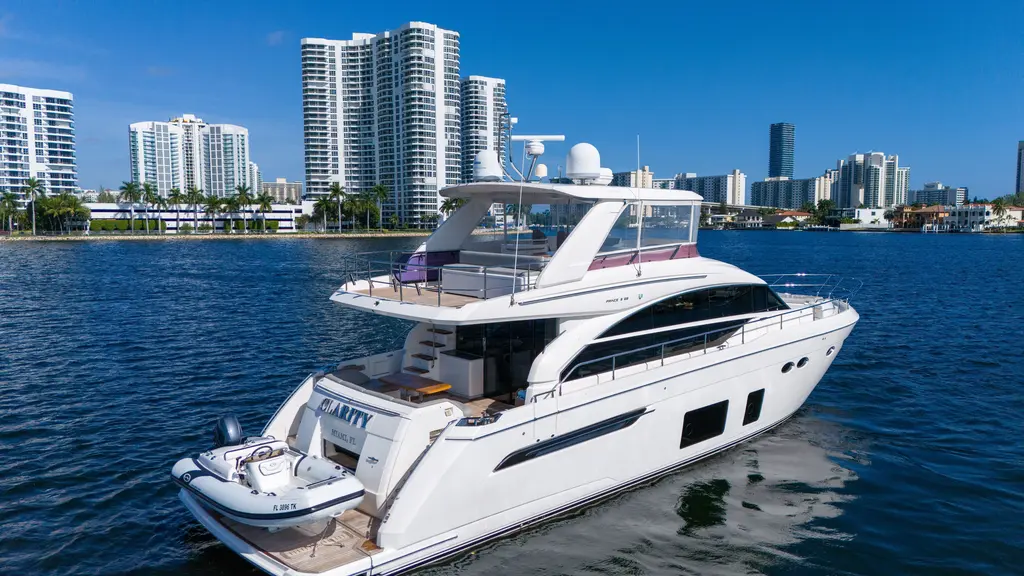 2015 princess flybridge 68 motor yacht clarity aventura florida for sale