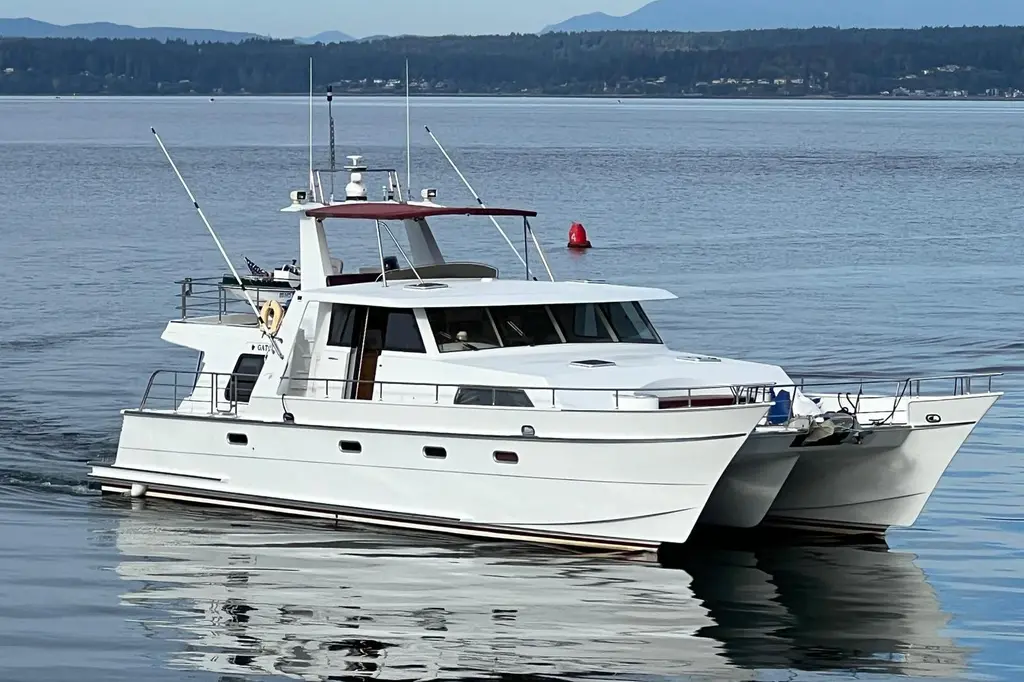 Gato Mal 2001 Malcolm Tennant Pachoud Pilothouse Powercat Yacht For Sale in San Jose Gato Mal 2001 Malcolm Tennant Pachoud Pilothouse Powercat Yacht For Sale in San Jose