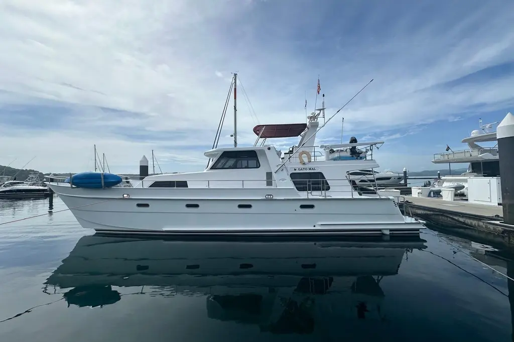 Gato Mal 2001 Malcolm Tennant Pachoud Pilothouse Powercat Yacht For Sale in San Jose Gato Mal 2001 Malcolm Tennant Pachoud Pilothouse Powercat Yacht For Sale in San Jose