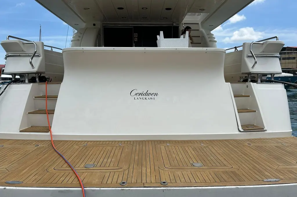 Ceridwen 1998 Posillipo Technema 80 Yacht For Sale in Cebu City Ceridwen 1998 Posillipo Technema 80 Yacht For Sale in Cebu City