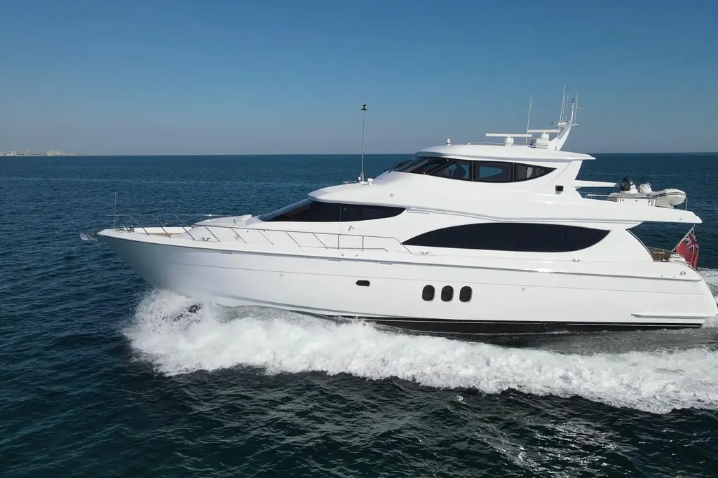 TIME-2 FLY 2006 Hatteras 80 Motor Yacht Sky Lounge Yacht For Sale in Fort Lauderdale FL