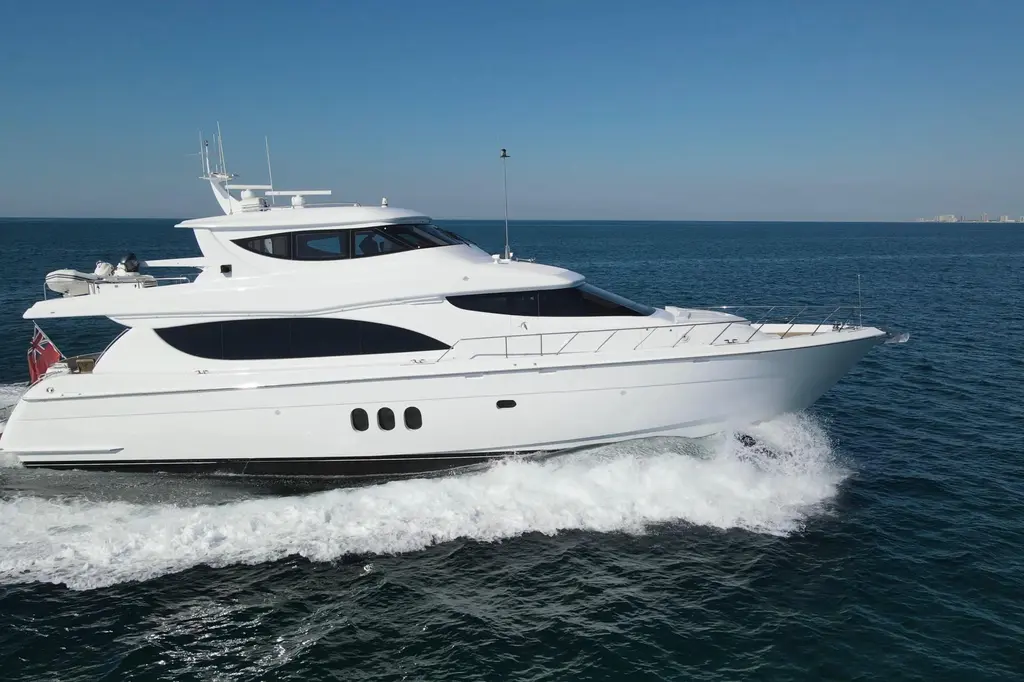 TIME-2 FLY 2006 Hatteras 80 Motor Yacht Sky Lounge Yacht For Sale in Fort Lauderdale FL