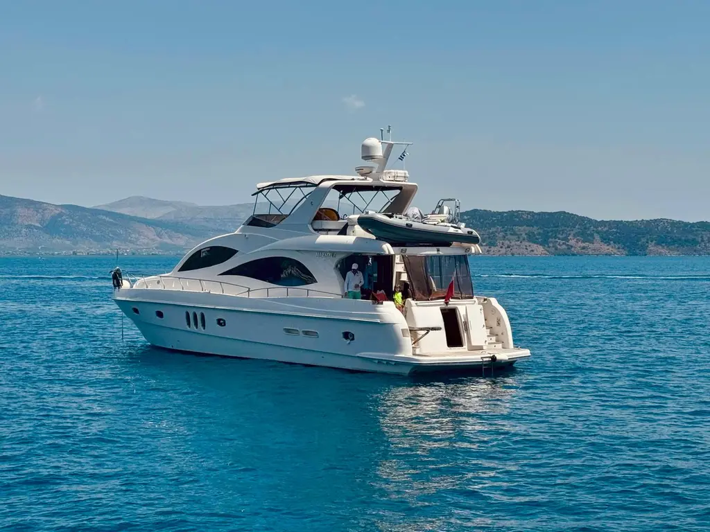 2010 Majesty 66 Flybridge Yacht For Sale in Corfu 2010 Majesty 66 Flybridge Yacht For Sale in Corfu