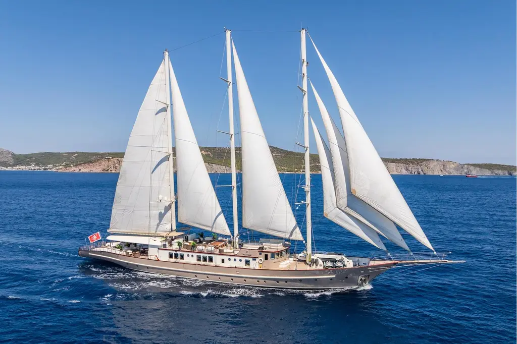 2009 aegean yacht 3 mast schooner the langley nice for sale