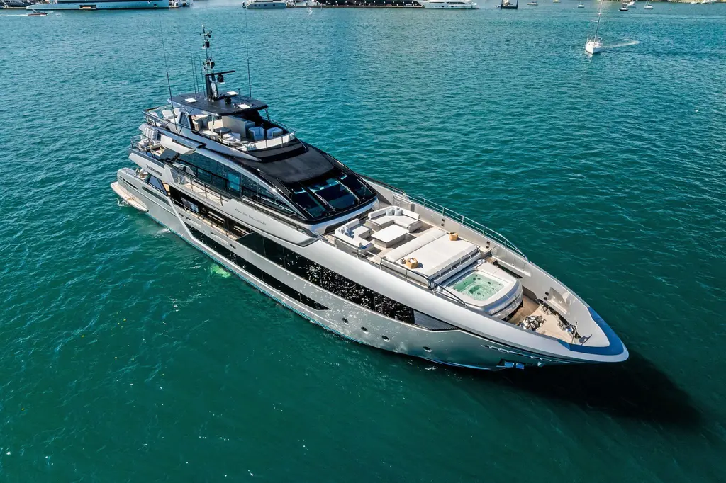 TENACIOUS 2025 Riva 130' Bellissima Yacht For Sale in Palm Beach FL TENACIOUS 2025 Riva 130' Bellissima Yacht For Sale in Palm Beach FL