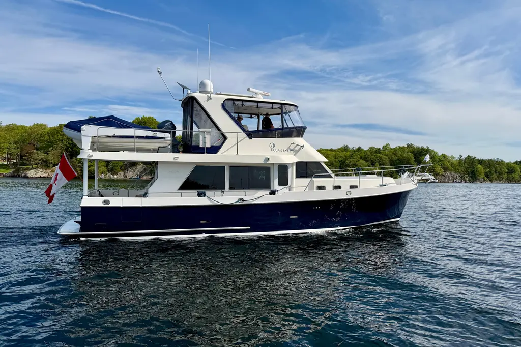 Prairie Sky 2008 Ocean Alexander 48E Classicco Yacht For Sale in Leeds and the Thousand Islands ON