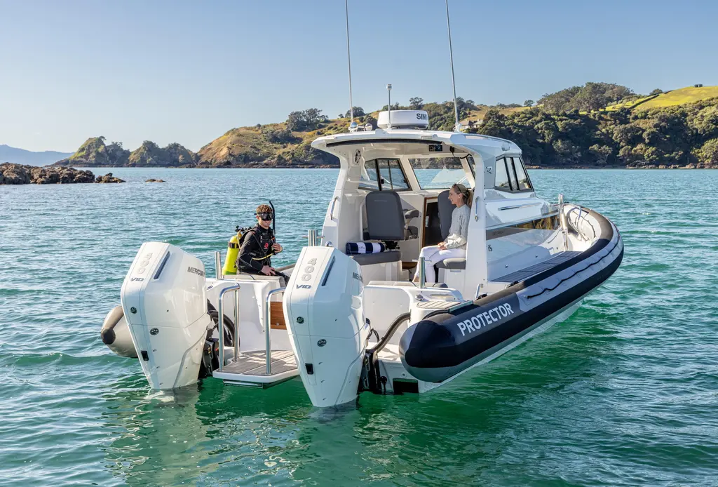 2025 Protector 380 Targa - V10 400 HP w/ JPO Yacht For Sale in Stamford CT 2025 Protector 380 Targa - V10 400 HP w/ JPO Yacht For Sale in Stamford CT