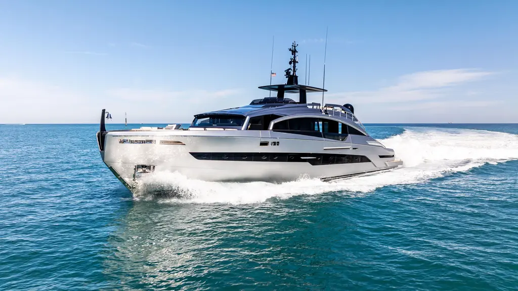CAFFEINE 2023 Pershing GTX116 Yacht For Sale in Miami FL CAFFEINE 2023 Pershing GTX116 Yacht For Sale in Miami FL