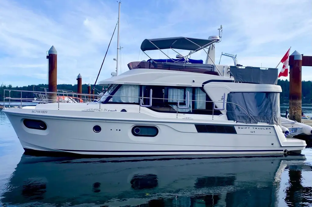 Changes In Latitude 2022 Beneteau Swift Trawler 41 Fly Yacht For Sale in Sidney BC Changes In Latitude 2022 Beneteau Swift Trawler 41 Fly Yacht For Sale in Sidney BC