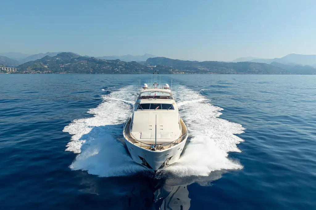 Champagne and Caviar 2003 Ferretti Yachts Custom Line 112 Yacht For Sale in Ventimiglia IT-IM Champagne and Caviar 2003 Ferretti Yachts Custom Line 112 Yacht For Sale in Ventimiglia IT-IM