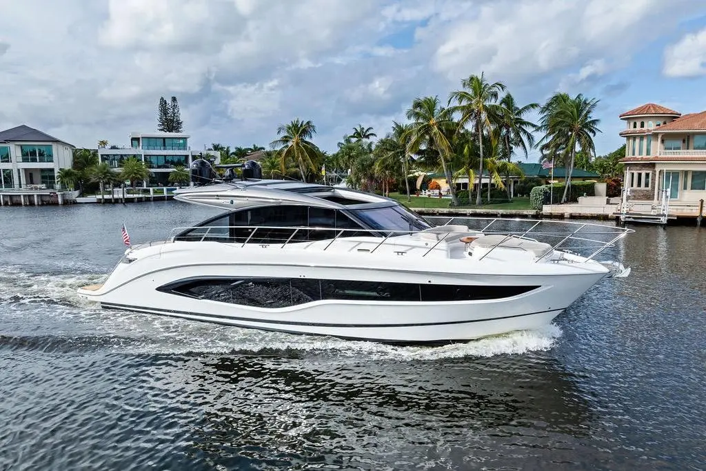 Hullabaloo 2021 Princess V55 Yacht For Sale in Lighthouse Point FL Hullabaloo 2021 Princess V55 Yacht For Sale in Lighthouse Point FL