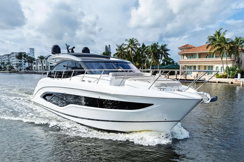 Hullabaloo 2021 Princess V55 Yacht For Sale in Lighthouse Point FL Hullabaloo 2021 Princess V55 Yacht For Sale in Lighthouse Point FL