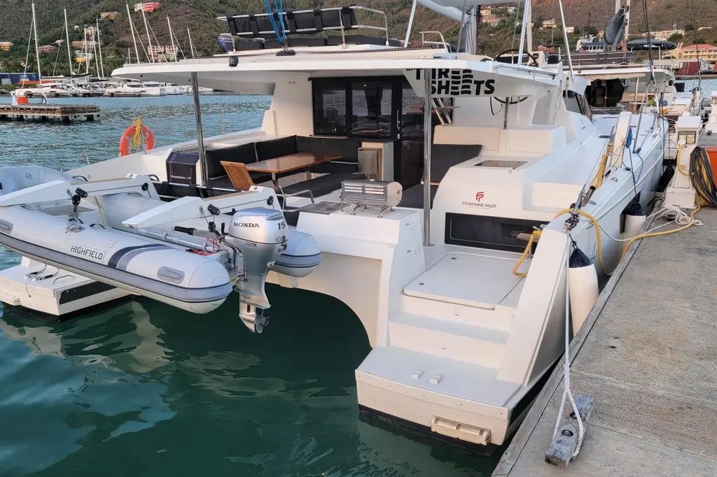 Three Sheets 2019 Fountaine Pajot Saona 47 Yacht For Sale in Road Town Three Sheets 2019 Fountaine Pajot Saona 47 Yacht For Sale in Road Town