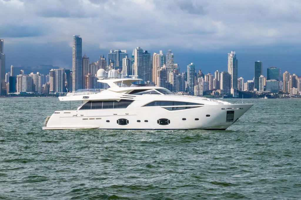 SHA SHA SHA IV 2014 Custom Line 100' Yacht For Sale in Panama City SHA SHA SHA IV 2014 Custom Line 100' Yacht For Sale in Panama City