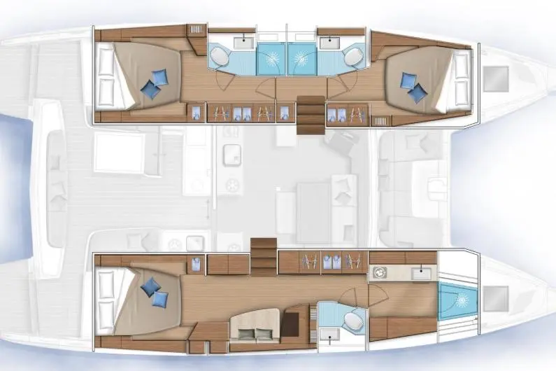 White Heron 2021 Lagoon 46 Yacht For Sale in Fort Lauderdale FL