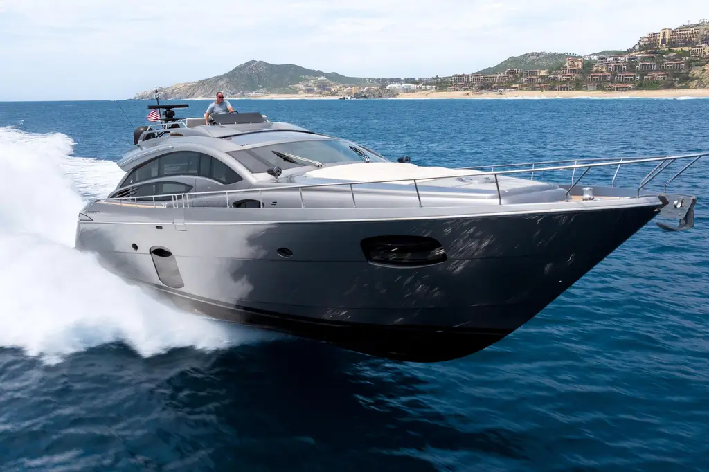 One Spin 2 2017 Pershing 74 Yacht For Sale in Cabo San Lucas, Baja California Sur One Spin 2 2017 Pershing 74 Yacht For Sale in Cabo San Lucas, Baja California Sur