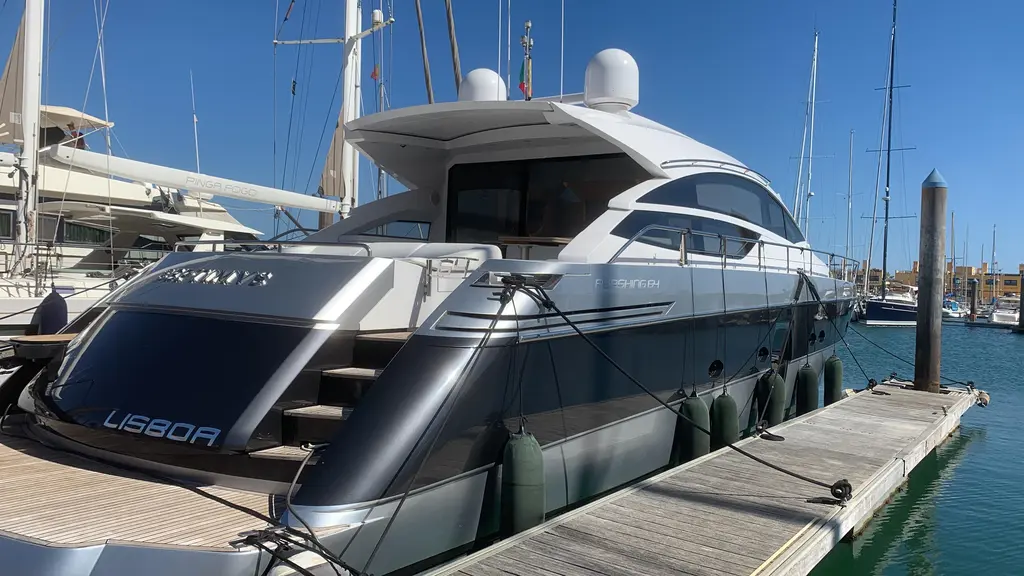 2010 pershing 64 lagos for sale