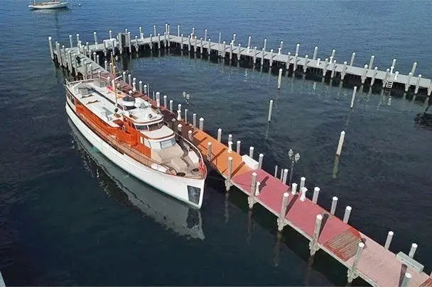Timeless 1947 Trumpy Raised Pilothouse Yacht For Sale in Newport RI Timeless 1947 Trumpy Raised Pilothouse Yacht For Sale in Newport RI