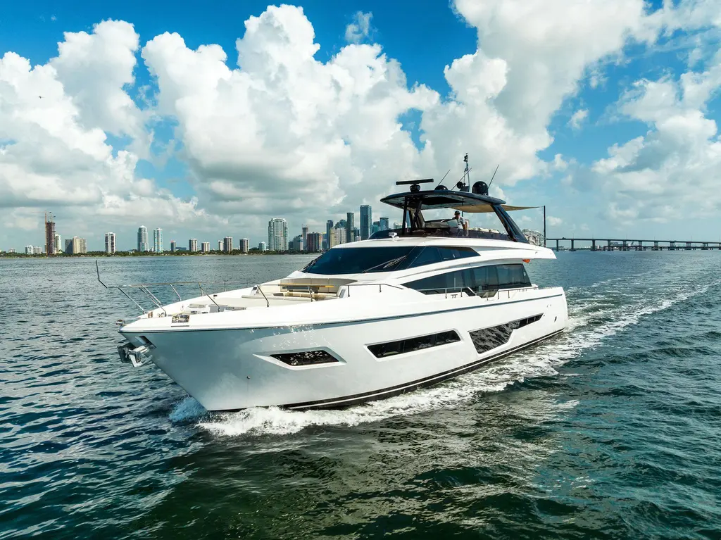 2023 Ferretti Yachts 780 Yacht For Sale in Miami FL 2023 Ferretti Yachts 780 Yacht For Sale in Miami FL