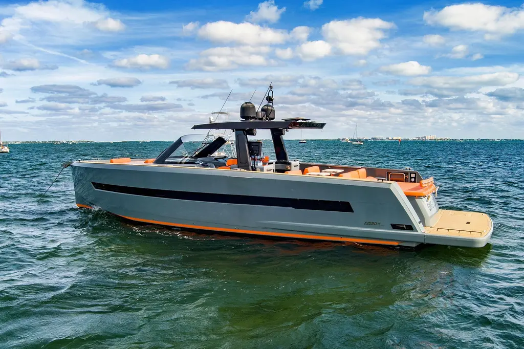 ONE LOVE 2019 Fjord 52 Open Yacht For Sale in Miami Beach FL ONE LOVE 2019 Fjord 52 Open Yacht For Sale in Miami Beach FL