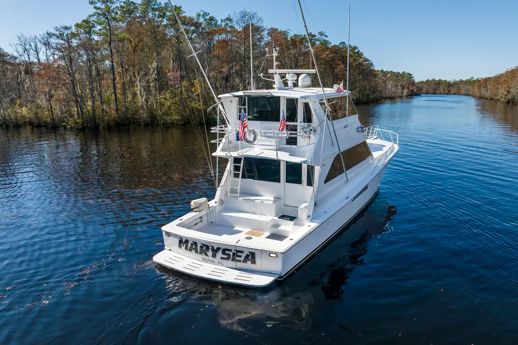 Marysea 1999 Viking 58 Enclosed Bridge Yacht For Sale in Myrtle Beach SC Marysea 1999 Viking 58 Enclosed Bridge Yacht For Sale in Myrtle Beach SC